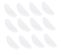 Gatuida Cuscinetti Nasali in Silicone Per Occhiali - 10 Pezzi Non Riutilizzabili - Cuscinetti Nasali Supporto Per Occhiali Adatti A Tutte Le Montature