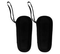 Gatuida Custodia per termometro auricolare da 2 pezzi: custodia rigida in EVA per termometro, antiurto e con cerniera per viaggi - protettiva per riporre oggetti a casa e in viaggio