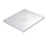 Gatuida Custodia Trasparente per CD Doppia Capacità Porta CD/Dvd Portatile Formato Compatto Confezione da 10 Pezzi per Archiviazione Video Multimediale e Supporti Digitali