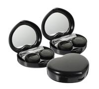 Gatuida Custodie per Lenti a Contatto con Specchio e Accessori in Pp Portatili Set da 3 Leggere e Pratiche da Mettere in Valigia o Zaino per Viaggi