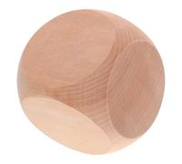 Gatuida Dadi in Legno Vuoti Lati Da Blocchi Di Legno Non Rifiniti Per Giochi Da Tavolo Artigianato Feste e Attività Creativa