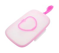 Gatuida Dispenser per Salviette Portatile in Forma di Cuore Contenitore per Salviette da Viaggio per Ragazza Ricaricabile per Auto Borsa per Pannolini e Uso Esterno