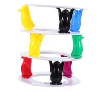 Gatuida Educativo per Torre Pinguini da Montessori per Coordinazione Mano-Occhio e Concentrazione Stimola e Riconoscimento