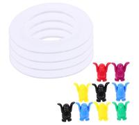 Gatuida Educativo per Torre Pinguini Impilabile in Materiale Naturale Giocattolo Montessori per Sviluppo Cognitivo e Coordinazione Mano-Occhio per Famiglie e Feste