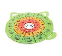 Gatuida Educativo Piano con Flashcard Note e Ruota delle Quinte Puzzle Teoria Musicale per Principianti Strumento Didattico Ritmo e Coordinazione