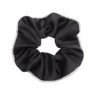 Gatuida Elastici per Chioma Donna in Seta Nera, Design Semplice ed Elegante, che Non Tirano Né Danneggiano i Chioma, per Uso Quotidiano e Matrimoni