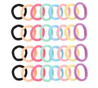 Gatuida Elastici per Chioma per Bambine senza Danni 400 Pezzi in Gomma Elastica Morbida Colorata per Acconciature Quotidiane e Feste Facile da Rimuovere