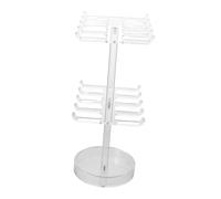 Gatuida Espositore per in Acrilico Trasparente Organizer Compatto e Robusto per Collane e Supporto per Vetrine e Contatori