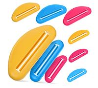 Gatuida Estrattore Tubetti Dentifricio e Pigmento 18 Pezzi Set Plastica Resistente Salone Casa Bagno Per Risparmio Crema Colorante e Cosmetici