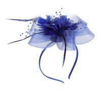 Gatuida Fascinator Vintage da Sposa Piume e Rete, Accessorio Leggero e Traspirante a Forma di Piccolo Cappello per Varie Occasioni Eleganti