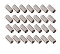 Gatuida Fermacorda in Lega Argento 8mm X 14mm Set da 50 Pezzi per Accessori Cucito, Chiusura Coulisse Multifunzionale per Zaini, Cappotti e Maglioni, Fermacorda per Fai da Te e Sartoria