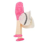 Gatuida Fermaglio per Capelli Forma di Baseball Fermagli Decorativi in Acetato Morsetti Antiscivolo per Capelli Ricci e Spessi Accessori per Feste