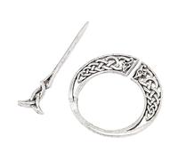 Gatuida Fermaglio Per Chioma Nodo Celtico Stile Vintage Bastoncino Per Chignon Per Donne in Occasioni Casual