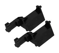 Gatuida Fibbia Interruttore Porta Microonde 2 Pezzi, Clip di Fissaggio Resistente per Chiusura Sicura, Supporto Cerniera per Riparazione e Sostituzione Porta Forno a Microonde