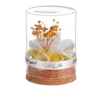 Gatuida Fiore Permanente Sotto Cupola di Vetro Creativa per Regalo