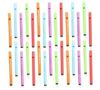 Gatuida Fischietti Per Richiami Di Uccelli 30 Pezzi in Plastica Colorati, Giocattoli Musicali Educativi Per Adolescenti, Strumenti Portatili Per Insegnare Musica e Ridurre Lo Stress