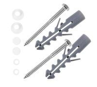 Gatuida Fissaggio per Sedili Wc Bulloni Resistenti e Facili da Installare Kit Ricambio per Montaggio Sicuro e Duraturo del Copriwater