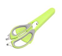 Gatuida Forbici da Cucina Resistenti e Smontabili in Inossidabile Multifunzione con Copertura Magnetica per Tagliare Ossa di Pollo