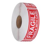 Gatuida Fragile Adesivo per Spedizioni Maneggiare con Cura Etichette di Avvertimento Adesivi Fragili per Vetro e Ceramica Adesivi per Spedizione