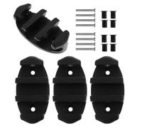 Gatuida Galloccia in Nylon per Barche da 4 Pezzi con Morsetto Accessori per Kayak e Canoe Bitta da Ponte Leggera e Resistente per Ancoraggio Sicuro e Facile Installazione