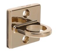 Gatuida Ganci per piastra ad occhiello - Gancio per soffitto in metallo per montaggio a parete per impieghi gravosi - Ferramenta per appendere oggetti nautici per corde, di barriera per code,