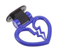 Gatuida Gancio di traino per auto - Gancio di traino blu a forma di cuore per paraurti di rimorchi per auto - Adesivo universale per esterni di camion per soluzione di paraurti anteriore o posteriore