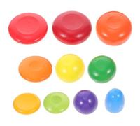 Gatuida Giocattoli di Legno per 10 Pezzi Pietre Arcobaleno da Impilare Gioco Educativo per Sviluppo Manuale e Coordinazione Occhio-Mano Attività Interattiva Genitore-Figlio Sicurezza