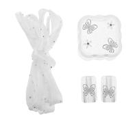 Gatuida Graziosa protezione per cavo telefonico a forma di farfalla per adattatore USB-C da 40 W, custodia morbida per cavo dati e caricabatterie per adattatore di alimentazione