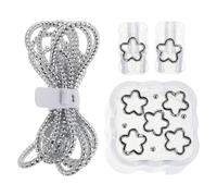 Gatuida Grazioso protettore per cavo telefonico a forma di fiore per adattatore USB-C da 40 W, morbido protettore per cavo dati e caricabatterie per adattatore di alimentazione da donna e ragazza