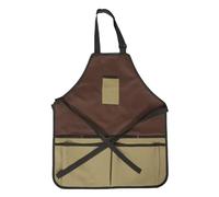 Gatuida Grembiule da giardinaggio: grembiule da giardinaggio per donne e uomini con tasche - cintura portautensili impermeabile e resistente con incrocio sulla schiena per giardinieri che dipingono,