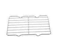 Gatuida Griglia per Arrostire e Griglia di Raffreddamento del Pane in Acciaio Resistente 38x28 Cm, Rete per Cottura e Barbecue All'aperto Supporti Antivento, Leggera e Portatile per Cucina e Forno