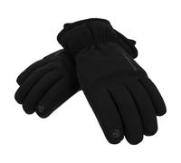 Gatuida Guanti da Sci Invernali Uomo Nero, Antivento, Leggeri e Caldi | Tessuto Peluche, Uso Outdoor e Inverno, Comfort Termico, Adatti a Sport sulla Neve