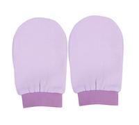 Gatuida Guanti Esfolianti Bagno Double Face in Poliestere 2 Pezzi Anello di Sospensione per Stimolare la Pelle la Circolazione, Scrubber Corpo Adatto a Tutta la Famiglia Colore Casuale