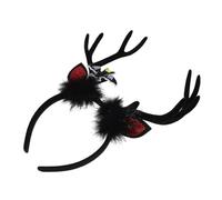 Gatuida Halloween Bat Spider Headband Glitter Halloween Hair Hoop Lightweight Spooky Costume Headpiece For Women Party Cosplay