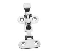 Gatuida Hasp Sicurezza Acciaio Inox Antirumore Resistente Alla Corrosione per Porta Cabina Chiavistello Solido per Chiave per Barche