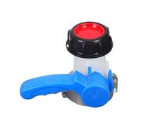 Gatuida Ibc Tote Valve Butterfly Tap Adapter Heavy Duty Water Tank Drain Ball Valve For Ibc Tote Container Chemical Resistant Industrial Liquid Discharge Switch