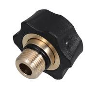 Gatuida Ingresso Acqua per Pompa per Pulizia Collegamento del Tubo del connettore dell'Acqua Accessorio per Outlet rondella di Pressione Accessori per Pompa con Filtro Addominali Nero