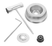 Gatuida Kit Adattatore per Decespugliatore 5 Pezzi Compatibile Modelli Fs55 Fs56 Fs70 Fs83 e Fs85 Facile Installazione e Manutenzione Utensili per Tosaerba Copertura Protettiva