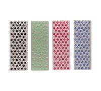 Gatuida Kit di 4 Pezzi per la Messa a Punto dei Bordi di Sci e Snowboard: Set di Pietre per affilatura e sbavatura Portatili per Una Rapida rimozione della ruggine, restauro e levigatura dei Bordi