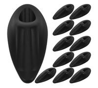 Gatuida Kit di Cablaggio Interno per Freni, deragliatori e comandi del Cambio da 12 Pezzi, Tappi per Telaio in Fibra di Nylon, componenti con Fibbia incorporata nel Telaio della Bicicletta