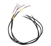 Gatuida Kit di cablaggio per circuito chitarra da 4 pezzi, cavi di collegamento schermati a 4 conduttori per strumenti musicali, accessori per la riparazione di cavi