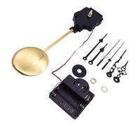 Gatuida Kit Movimento Orologio Pendolo Silenzioso per Parete Meccanismo DIY con Due Aghi e Controllo Musica Notturna Adatto per Orologi da Parete Facile Installazione e Riparazione