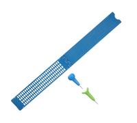 Gatuida Kit Scrittura Braille Per Principianti Lavagna Braille Tastiera Portatile Righe Strumento Apprendimento Plastica Robusta Per Persone Non Vedenti