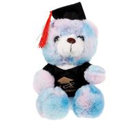 Gatuida La Bambola Del Dottor Orso Adornare Giocattolo Dell'orso Di Laurea Bambola Dell'orso Dei Cartoni Animati Morbida Bambola Soffice Piccola Bambola Orso Sky-blue Cotone Pp