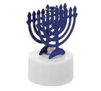 Gatuida Lampada a Candela LED Elettronica Base in Ferro Candela a LED Riutilizzabile senza Fiamma per Decorazioni Sacre Feste e Ambienti Domestici Effetto Luce Tremolante per Uso