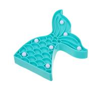 Gatuida Lampada LED Coda Sirena Verde Lucina Creativa per Camera Ragazze Decorazione Feste e Uso Senza Batteria