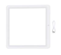 Gatuida Lampada LED per Fotografia a Pannello 30Cm Luce Bianca senza Ombre Luce da Tavolo per Streaming e Riprese Video Professionali