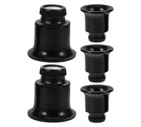 Gatuida Lente d'ingrandimento di precisione da 5 pezzi con fascia per la testa, lente d'ingrandimento 20x per la riparazione di orologi, occhiali da gioielliere per il movimento