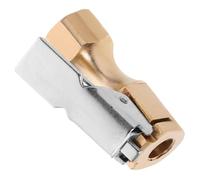 Gatuida Mandrino Ad Aria Compressa Bloccaggio Per Pneumatici in Rame Mandrino Per Pneumatici Auto Compatto e Portatile Tenuta Stagna Collegamento Rapido Per Officina e Garage