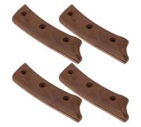 Gatuida Manico in Legno per Coltello da Cucina Ergonomico Antiscivolo, Set Ricambio Manico per Utensili da Cucina Professionali Installazione Semplice, Compatibile per Coltelli da Chef